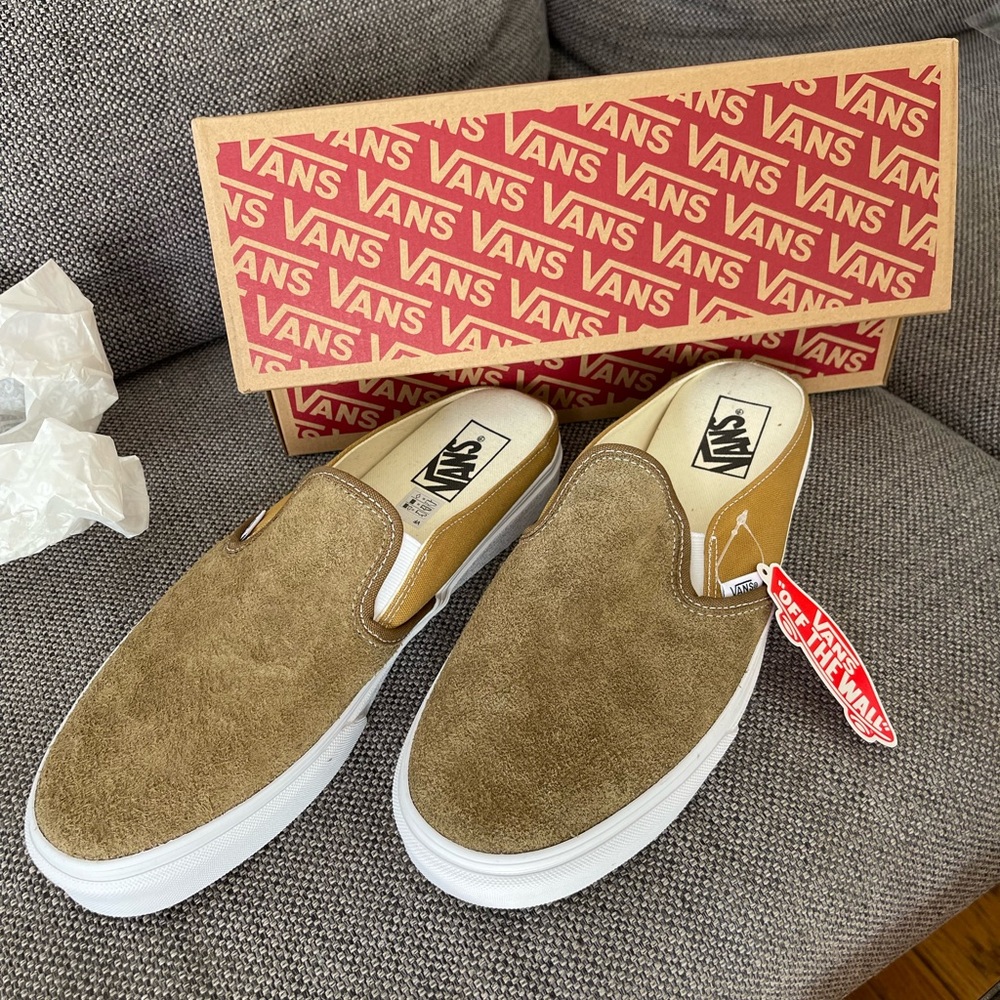 Vans Men Leather slipper sneaker